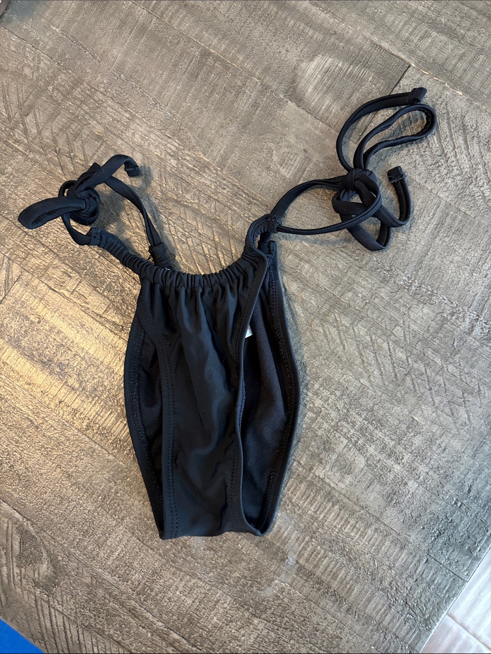 Xhilaration Black String Tie Bikini Bottom